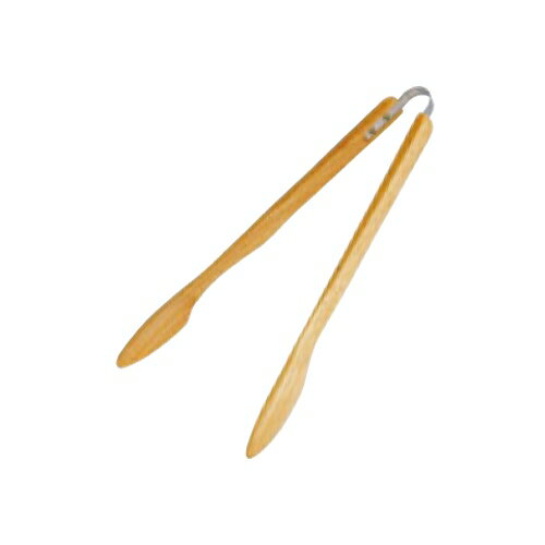 トング 木製 アームトング ナチュラル 45371 45371 高さ37 長さ:300/業務用/新品 /テンポス