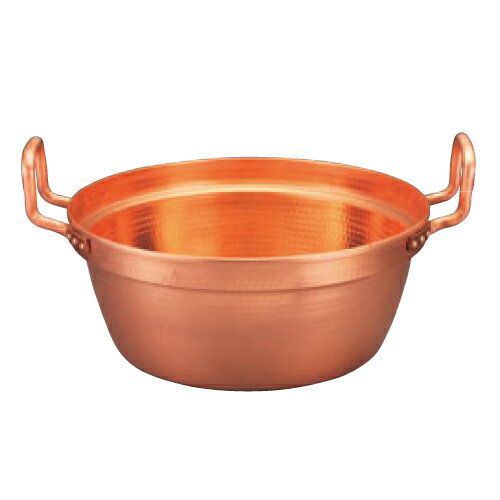 EBM 銅 段付鍋 錫引きなし 30cm/業務用/新品 /テンポス