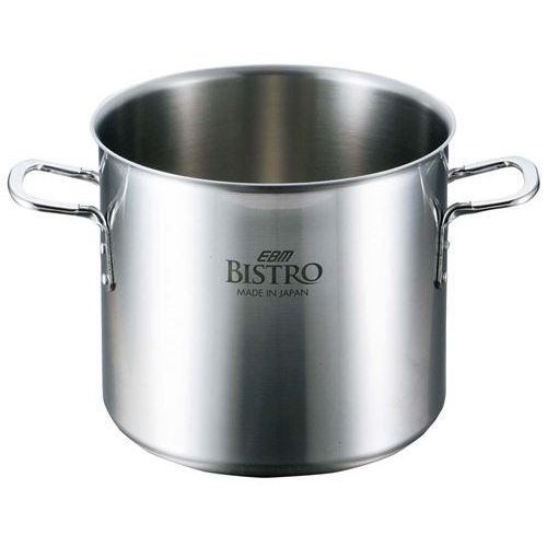 EBM ビストロ 三層クラッド 寸胴鍋 24cm 蓋無 /業務用/新品/送料無料