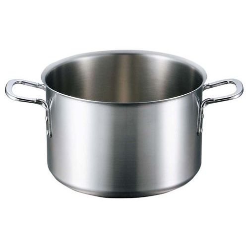 EBM ビストロ 三層クラッド 半寸胴鍋 27cm 蓋無 /業務用/新品/送料無料