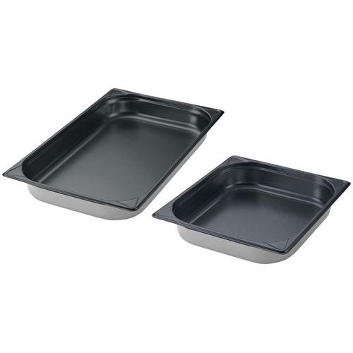 ホテルパン ガストロノームパン【EBM 18-8 パン ノンスティック加工 1/2 150mm】 幅325×奥行265(mm) /プロ用/新品/小物送料対象商品