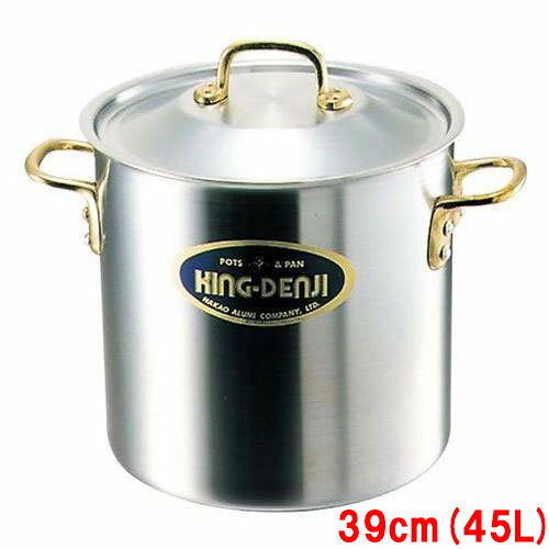 キングデンジ 寸胴鍋(目盛付)39cm/業務用/新品/送料無料
