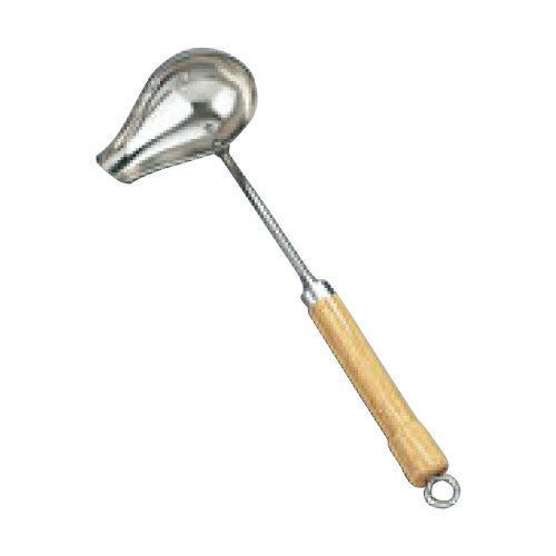 Soup Ladle （Holed） - 木柄 横口レードル /業務用/新品/小物送料対象商品