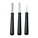 トライアングル ベーシックオリジナルカービングセット 3PCS #100900003 /プロ用/新品 /小物送料対象商品(3)