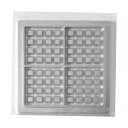 マルチベーカー MAX用プレート ベルギーワッフル正角型4個取 小 2枚組 BWS0402 /業務用/新品/送料無料