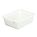 アシスト 水切りカゴ No.4 ベージュ 幅320×奥行250×高さ115(mm)/業務用/新品/小物送料対象商品