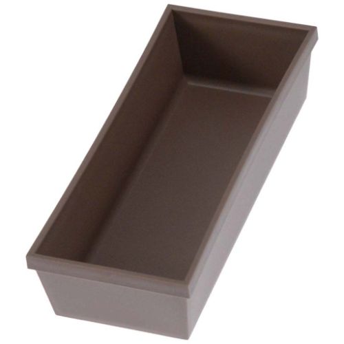 【店舗定番】マット カトラリーケース L ブラウン 240×75×H43 幅240×奥行75×高さ43(mm)/業務用食器/新..