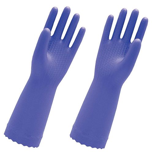 エステー 手袋 バイオレット No.100 M 厚手 ビニール /業務用/新品/小物送料対象商品/小物送料対象商品