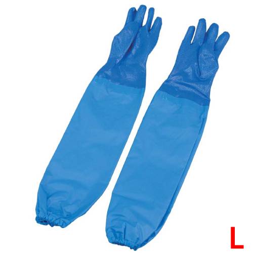 エステー ニトリル耐油手袋 腕カバー付 No.660 L/業務用/新品/小物送料対象商品