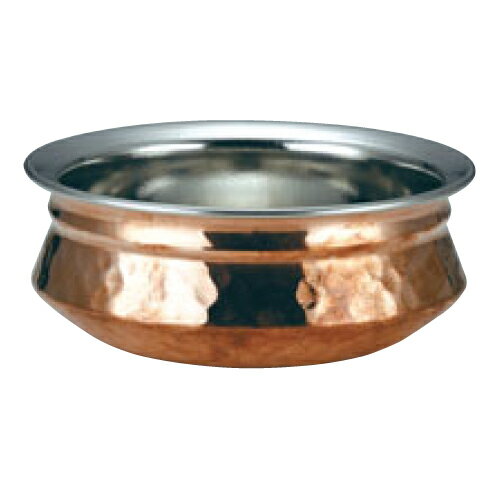 KM 二層鋼(銅/ステンレス) 丸型 鍋 104HH15 高さ61(mm)/業務用/新品 /テンポス