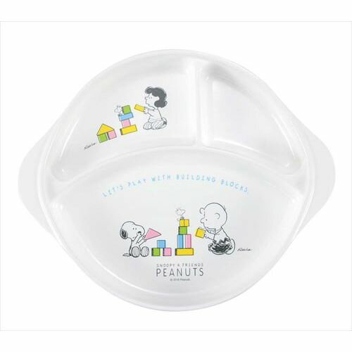 子供食器 スヌーピー ランチ皿(足ゴム付)CB-36 111242 幅236×奥行194×高さ32(mm)/業務用/新品/小物送料対象商品