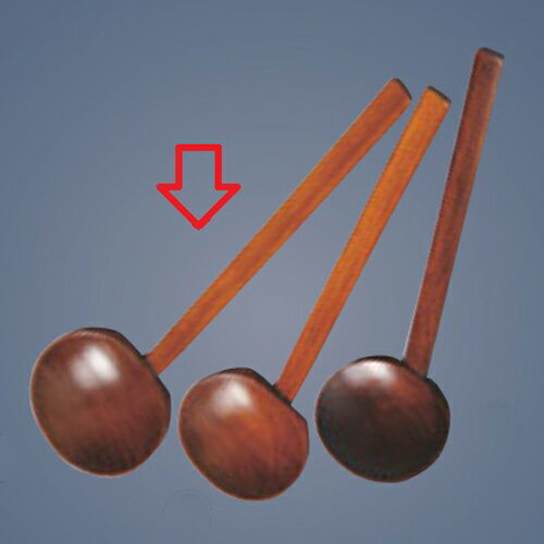 杓子 EBM 田舎手塗り杓子 大(茶色) EBM//プロ用/新品 /小物送料対象商品