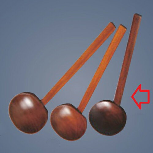 Ladles - 杓子 EBM 田舎手塗り杓子 小(茶色) EBM//業務用/新品/小物送料対象商品