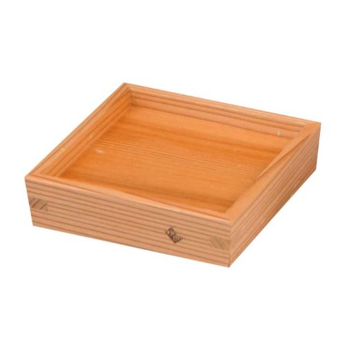 酒器 受け皿 木製 受け皿（大）105×105×H26/業務用/新品/小物送料対象商品