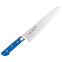 牛刀 EBM 抗菌 スペシャル・イノックス 牛刀 27cm ブルー EBM 長さ:403、厚さ:2.2/業務用/新品 /テンポス