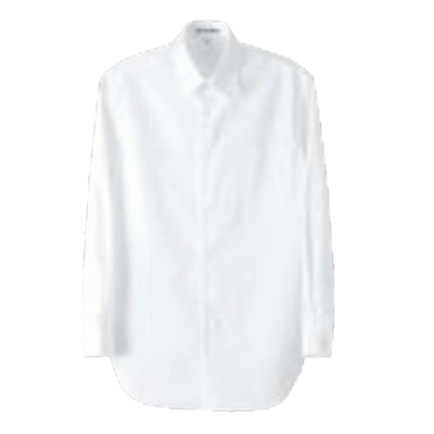 Boots, White Coats - シャツ(男性用)UH7600-0 ホワイト L/プロ用/新品/小物送料対象商品