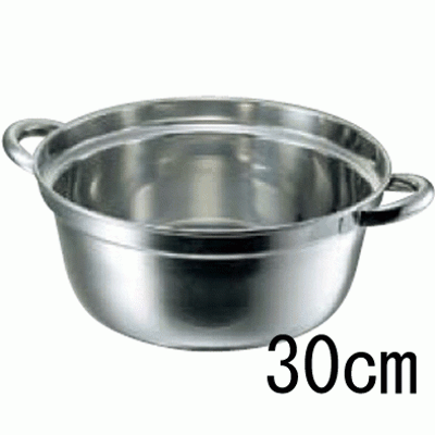 クローバー 18-8 料理鍋 30cm/プロ用/新品 /小物送料対象商品