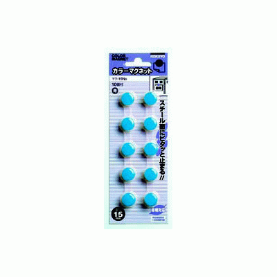 カラーマグネット マク-15N(10入)赤/業務用/新品/小物送料対象商品/テンポス