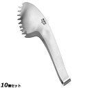 【お得!まとめ買い10個セット】ののじ 18−8(サテン仕上)クロスミニトング LTG−S03SA/業務用/新品/小物送料対象商品