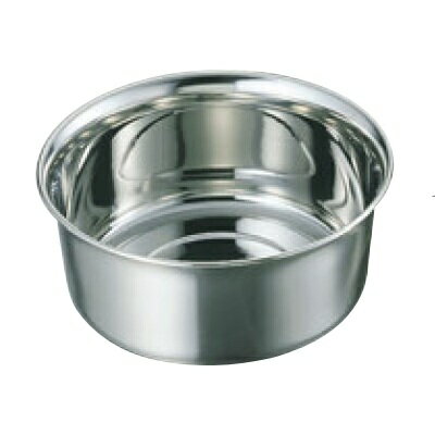 桶 MA 18-8 湯桶 ゴムリング付(φ220) 外径:220、内径:205、深さ:93/プロ用/新品 /小物送料対象商品