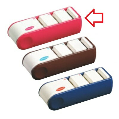 商品情報商品コード：aa1-3642800商品名：シャプレ ダイアモンド付トリプルシャープナー FC-460 ロ-ズピンク寸法：幅120奥行40高さ32型式：FC-460お届け数(合計)：1重量：0.85kg[特記事項]両刃ナイフ用材質・素材：本体・ガード/ABS樹脂、ダイヤモンド砥石/18-8ステンレ ス鋼(ダイヤモンド電着) 、ロール砥石/ セラ ミック商品コメント：●手軽に、効率的に包丁を研ぎ直しできる3連式の簡易シャープナーです。画面上の色はブラウザやご使用のパソコンの設定により実物と異なる場合があります。