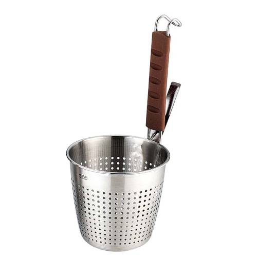 Bamboo Baskets, Bowls - てぼ UK 18-8 シリコン柄 プレス パンチングテボ S 高さ130 直径:140/業務用/新品/小物送料対象商品