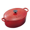 ル・クルーゼ トラディション ココットオーバル 25cm 2502−25−06 チェリーレッド/業務用/新品/送料無料