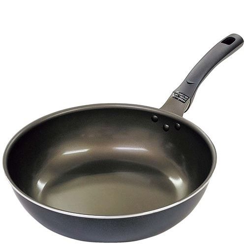 商品情報商品名：IH スタンディ スピンコーティングいため鍋 28cmメーカー型番：5220010JANコード：4560255098345入り数：1サイズ(外寸mm)：295(202)サイズ(内寸mm)：-重量：908g材質：アルミニウム合金 フェノール樹脂表面加工：ふっ素樹脂塗膜加工(WellFlonスピンコーティング)対応熱源：ガス：IH電磁調理器：200V色：ブラックメタリック製造生産国製造物を生産した国：韓国特記事項電池で動くか：No有害な物質や危険物・または消防法・航空法上で危険物として規制されていますか？：No商品について●くっつきにくくお手入れラクラク●少量の油で調理可能●IH対応なのに底が変形しにくい●焼むらになりにくい●200V電磁調理器は非常にパワーがある為、胴体の変形防止・安全面からボリュームは中以下で、フライパンの状態、内部の温度には細心の注意をお願いします。配送料について【ご注意】画面上の色はブラウザやご使用のパソコンの設定により実物と異なる場合があります。