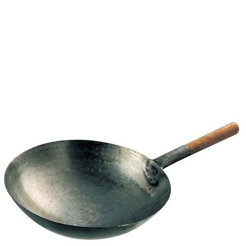 本場鉄 打出木柄 中華片手鍋 15インチ/業務用/新品/小物送料対象商品