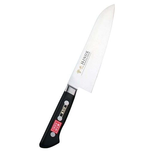 商品情報商品名：堺實光 INOX 三徳庖丁 18cmメーカー型番：5802900JANコード：4974158510246入り数：1サイズ(外寸mm)：299サイズ(内寸mm)：-重量：162g材質：モリブデン鋼刃渡り：18cm商品について●出荷時に全て『手研ぎ本刃付』(機械ではなく職人の手で一本、一本仕上げています)をしておりますので、ご使用時に手入れをしなくてもすぐにご使用していただけます。●両刃配送料について【ご注意】画面上の色はブラウザやご使用のパソコンの設定により実物と異なる場合があります。