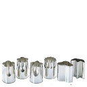 18-8 野菜抜型 6Pcsセット 大 No.131/業務用/新品/小物送料対象商品
