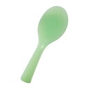 魔法のしゃもじ(スケルトン)溝付 グリーン 20.5cm 抗菌/業務用/新品/小物送料対象商品