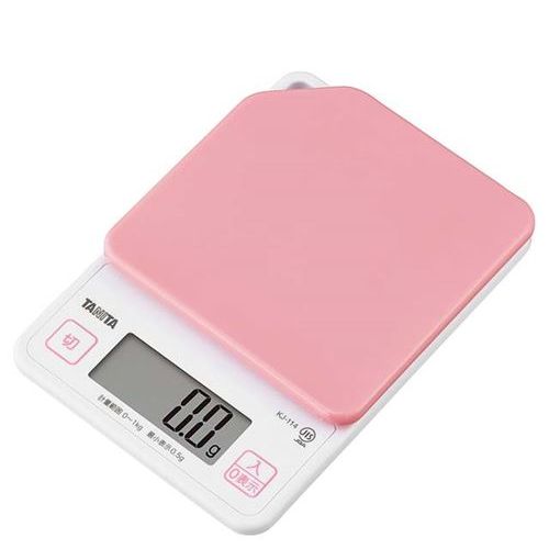 Kitchen Scales - タニタ デジタルクッキングスケール 1kg KJ-114 PK ストロベリーピンク/業務用/新品/小物送料対象商品
