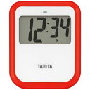 タニタ 非接触タイマー 洗えるタイプ TD−424 RD レッド/業務用/新品/小物送料対象商品