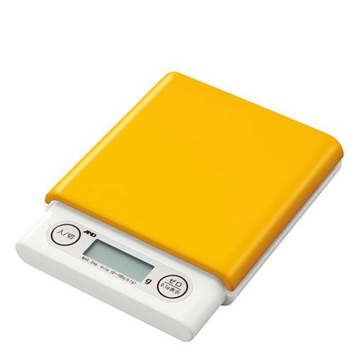 Kitchen Scales - A＆D ホームスケール 3kg UH3201 イエロー/業務用/新品/小物送料対象商品
