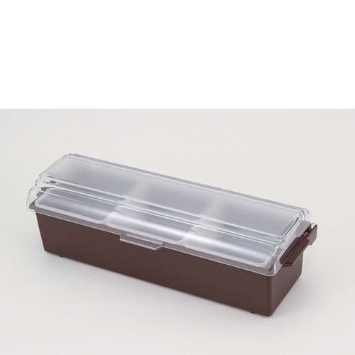 トラエックス コンジメントディスペンサー ワイド ブラウン 4742－01 3ヶ入/業務用/新品/送料無料