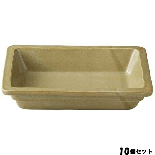 【10セット】和風フードパン 1／2(深)マスタード 36K410－07 /業務用/新品/送料無料