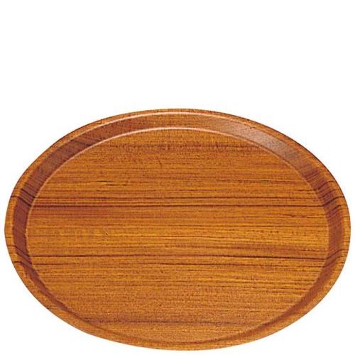 チーク 丸トレー No.2003/業務用/新品/小物送料対象商品