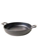 メラミン リトルシェフ ミニラウンドパン 両手 6インチ 520406BK ブラック/業務用/新品/小物送料対象商品