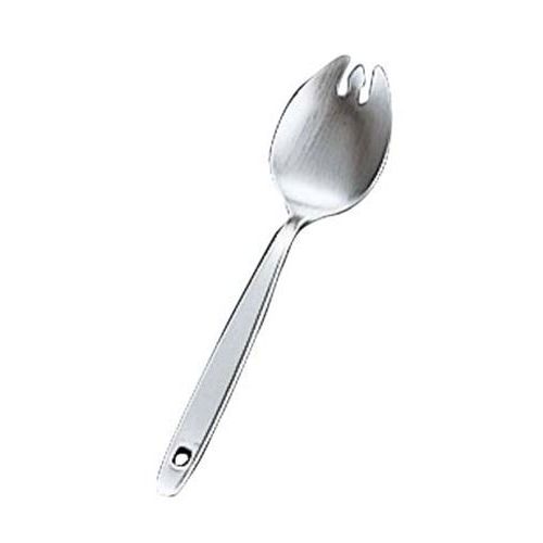 18-8 抗菌 先割 給食スプーン 穴明/業務用/新品/小物送料対象商品