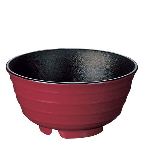 メラミン 小 うどん鉢 溜内黒 773－TB/業務用/新品/小物送料対象商品