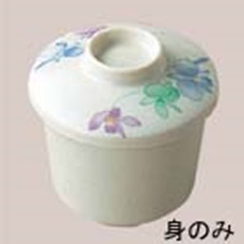 商品情報商品名：メラミン和食器 すみれ 蒸し椀 身 VO－42メーカー型番：2445600JANコード：4976391101205入り数：1サイズ(外寸mm)：φ87×H69サイズ(内寸mm)：-重量：-材質：メラミン洗浄機：○消毒保管庫：△商品について●蒸気消毒庫：80度・15～20分・生蒸気を当てない事。庫内温度のバラツキに注意し、温度上昇時間により調整してください。●熱風保管庫：85度・15～20分・生蒸気を当てない事。庫内温度のバラツキに注意し、温度上昇時間により調整してください。配送料について【ご注意】画面上の色はブラウザやご使用のパソコンの設定により実物と異なる場合があります。