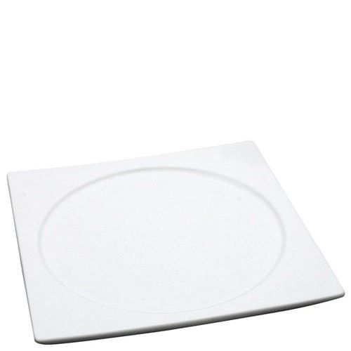 アルセラム 白変形 7.5インチ 1／2角丸皿 EC12－37/業務用/新品/小物送料対象商品