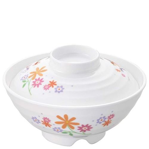 商品情報商品名：メラミン食器 花束(ブーケ)小丼(蓋)BU－18Bメーカー型番：4601010JANコード：4976391122101入り数：1サイズ(外寸mm)：外径：129φ(高さ：37)サイズ(内寸mm)：-重量：83g材質：メラミン樹脂洗浄機：○耐熱・耐冷温度：耐熱温度：120度製造生産国製造物を生産した国：日本特記事項電池で動くか：No有害な物質や危険物・または消防法・航空法上で危険物として規制されていますか？：No商品について●BU-18A小丼用の蓋です。●食器洗浄機使用可●電子レンジ使用不可配送料について【ご注意】画面上の色はブラウザやご使用のパソコンの設定により実物と異なる場合があります。