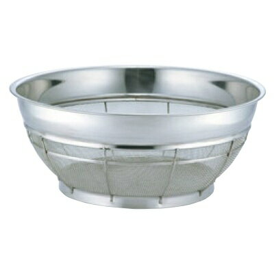 ザル BK 18-8 浅型ザル 普通目 35cm 11メッシュ 高さ163 外径:380、内径:350、深さ:135/業務用/新品/小物送料対象商品 /テンポス