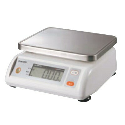 はかり カスタム デジタル防水ハカリ CS-1000WP 1kg CS-1000WP 幅250 奥行260 高さ108 計量皿寸法:230×..
