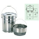 バケツ 18-8 バケットII 水切(バスケ