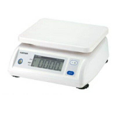 はかり カスタム 簡易防滴デジタルハカリ CS-20KS 20kg CS-20KS 幅250 奥行260 高さ108 計量皿寸法:230..
