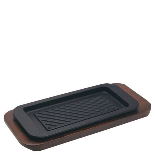 アサヒ 鉄 ステーキ皿 パワープレート 波目長角 A－157/業務用/新品/小物送料対象商品