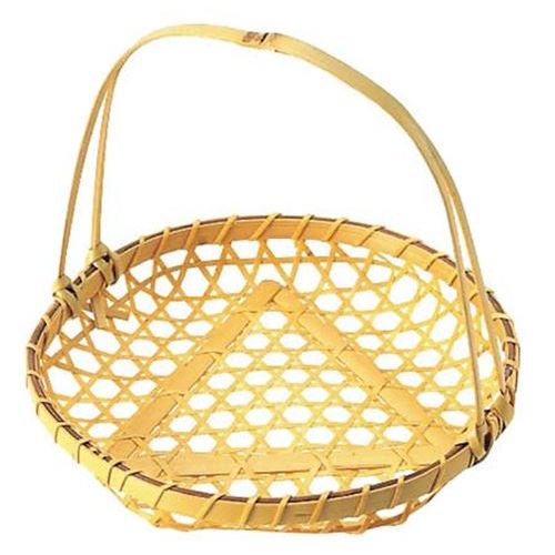 竹製 盛カゴ 小(取手付)18－110 φ130×145/業務用/新品/小物送料対象商品